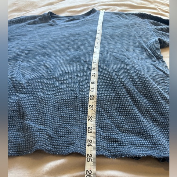 Stussy Light Blue Waffle Knit Tee - Picture 4 of 5